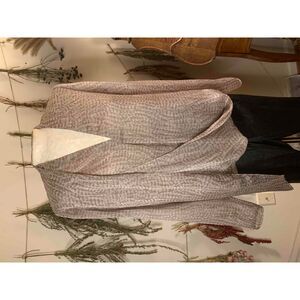 Halston Heritage Sheer Asymmetric Snake Skin Tunic Blouse Size 6 #136234